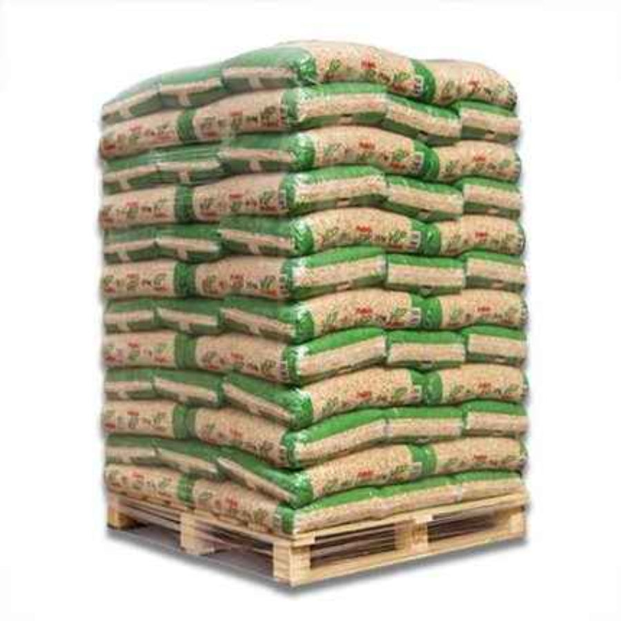 Pellets de madeira Vip - Palete de 100 sacos de 15 kg