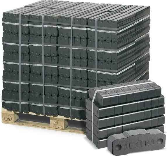 Briquetes de Lenhite Rekord – Lote de 15 Paletes (15 000 kg)