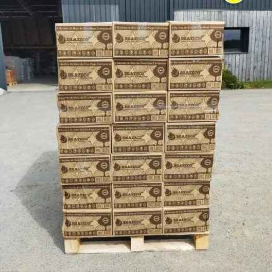 Briquetes de Madeira Brazeco – 100% Carvalho e Faia