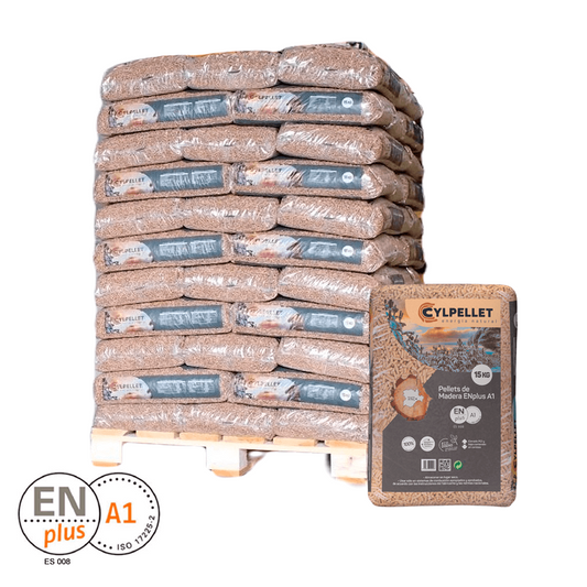Pellets de Madeira Cyl – Palete de 77 Sacos de 15 kg