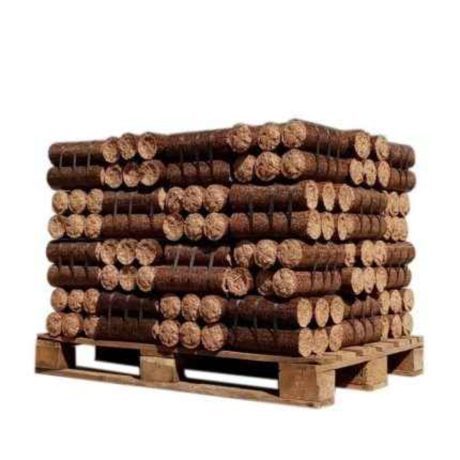 Madeira densificada para aquecimento - meia palete de 480 kg