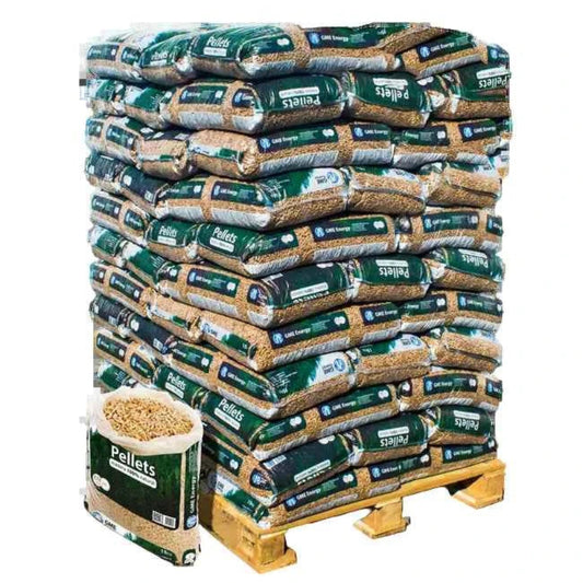 Pellets de Madeira GME WoodPellet – Palete de 88 Sacos de 15 kg
